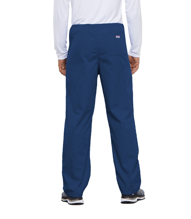 Galaxy Blue - Cherokee WW Originals Unisex Scrub Pants - Back View