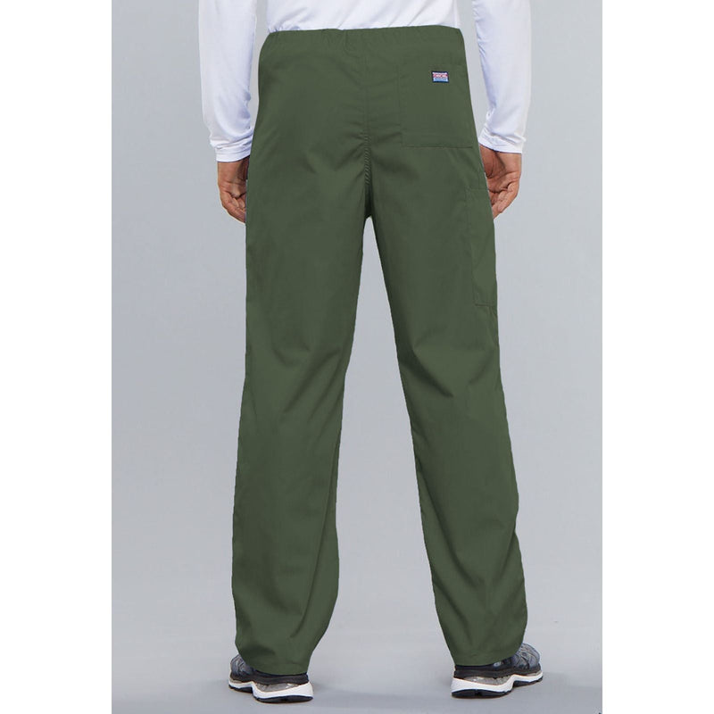 olive - Unisex Drawstring Cargo Pant