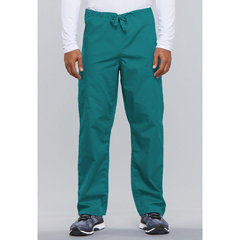 teal blue - Unisex Drawstring Cargo Pant