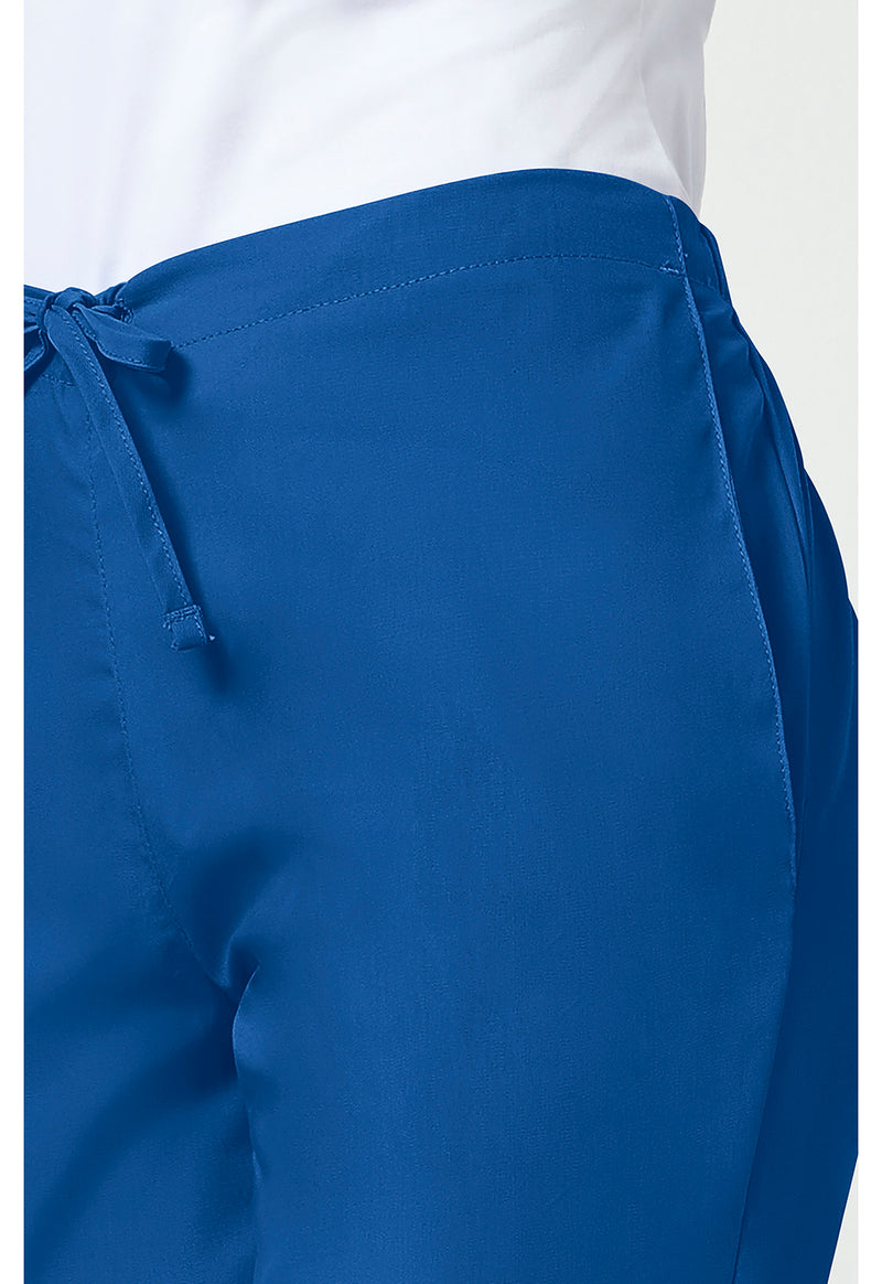 royal - Natural Rise Flare Leg Drawstring Pant (View 4)