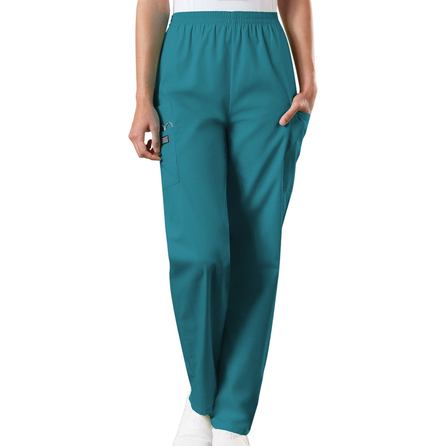 Natural Rise Tapered Pull-On Cargo Pant