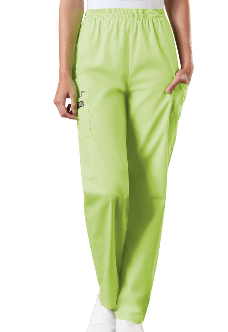 Celadon - Cherokee WW Originals Women Scrub Pants - Front View