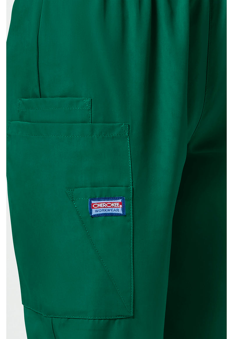 hunter green - Natural Rise Tapered Pull-On Cargo Pant (View 3)