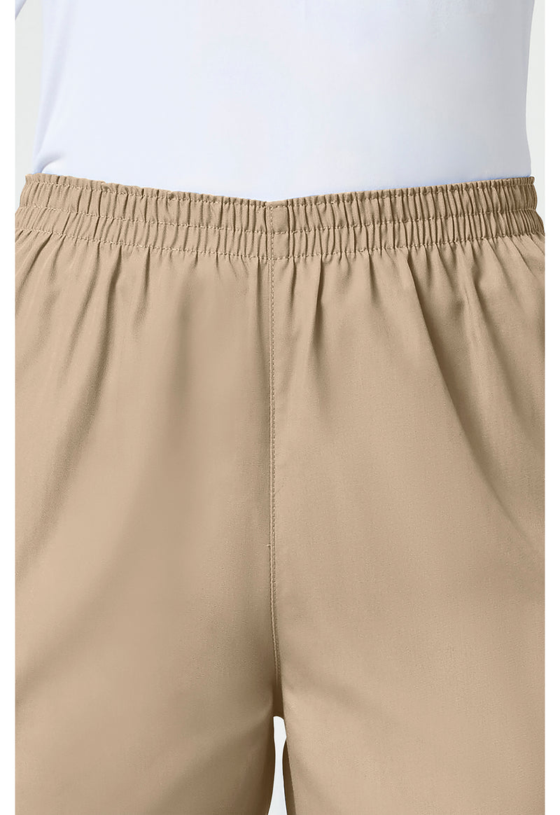khaki - Natural Rise Tapered Pull-On Cargo Pant (View 2)