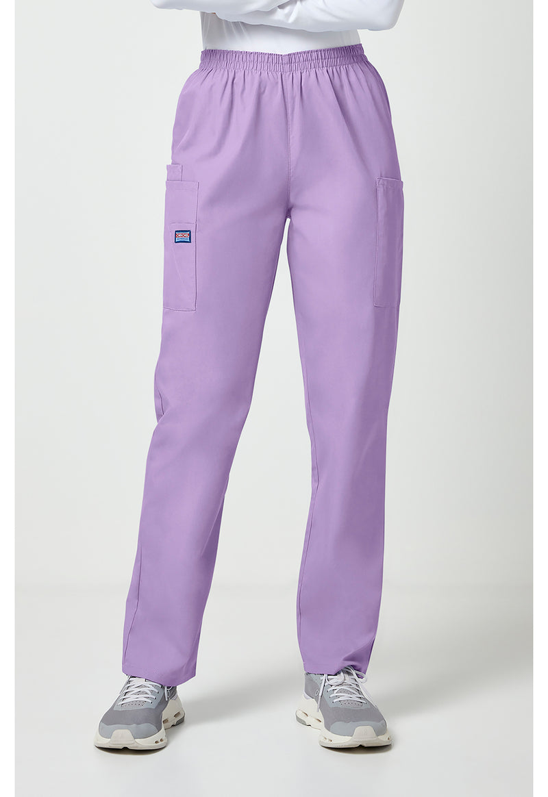 Orchid - Cherokee WW Originals Women Scrub Pants - Front View