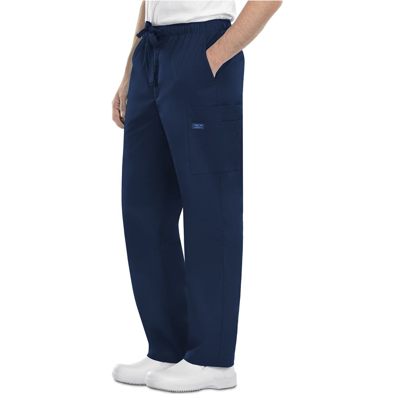 navy - Men's Fly Front Cargo Pant
