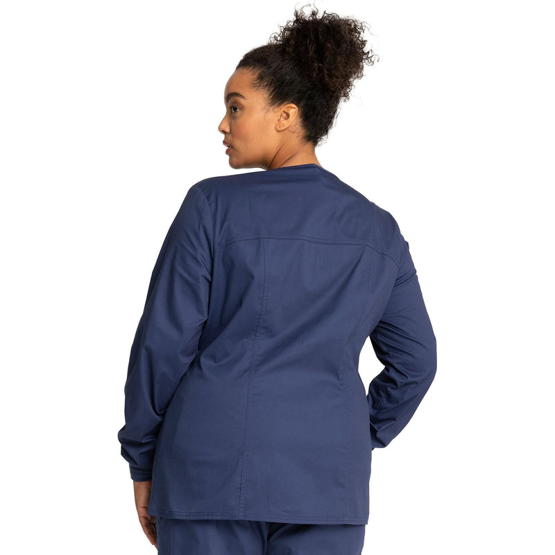 navy - Zip Front Jacket
