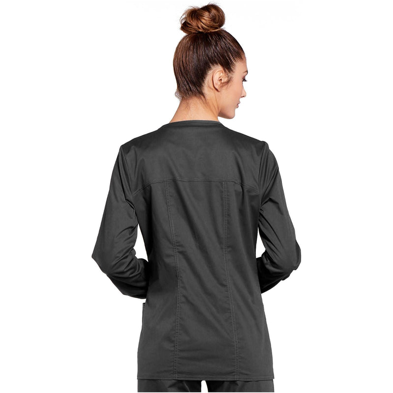 pewter - Zip Front Jacket