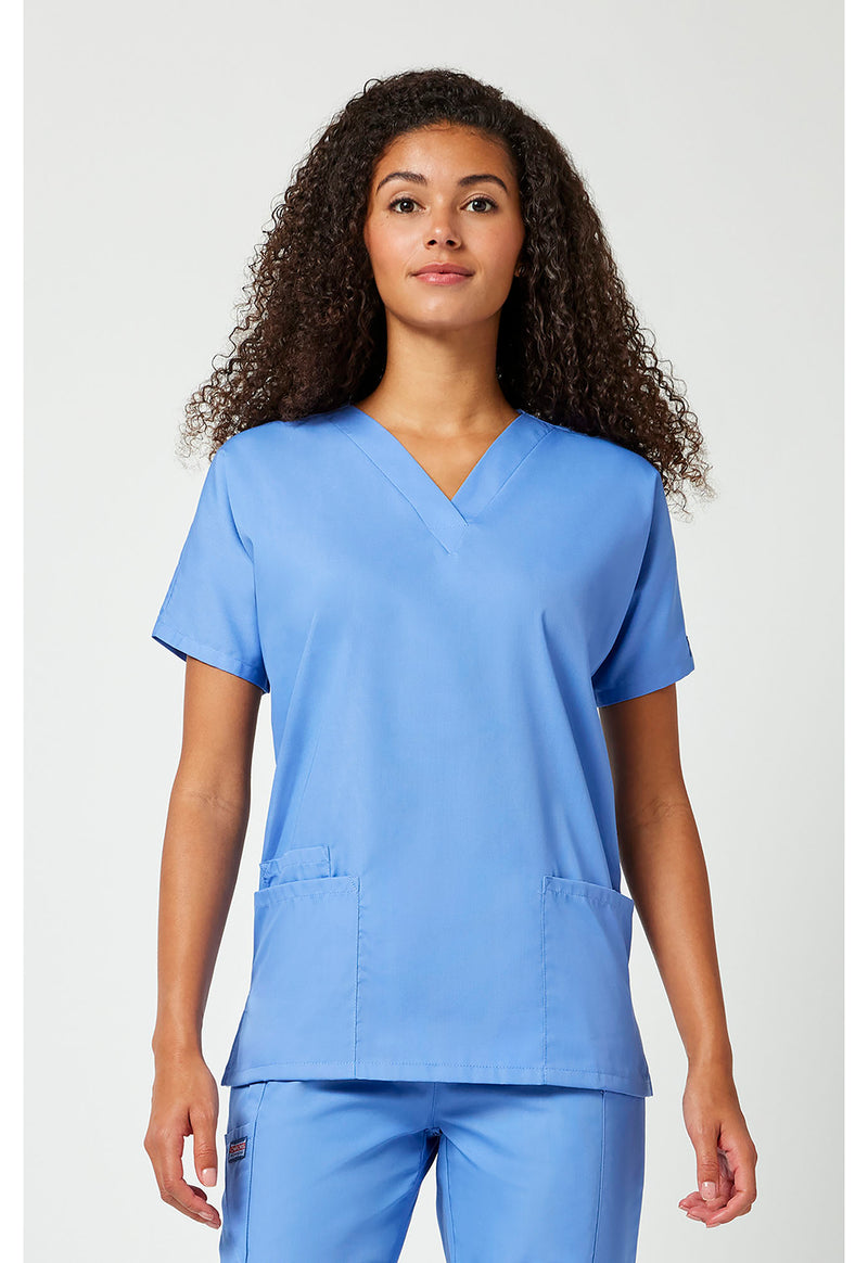 Ciel - Cherokee WW Originals Women Scrub Top - Front View