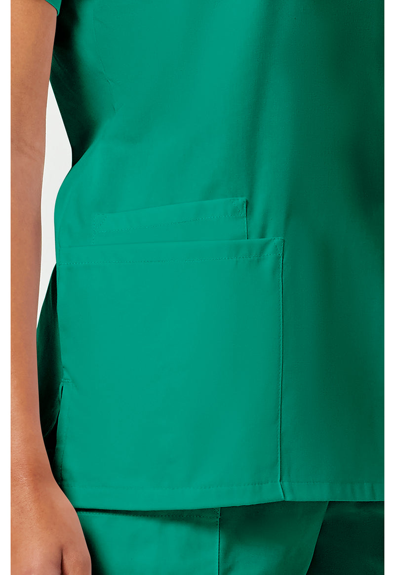 surgical green - V-Neck Top (View 3)
