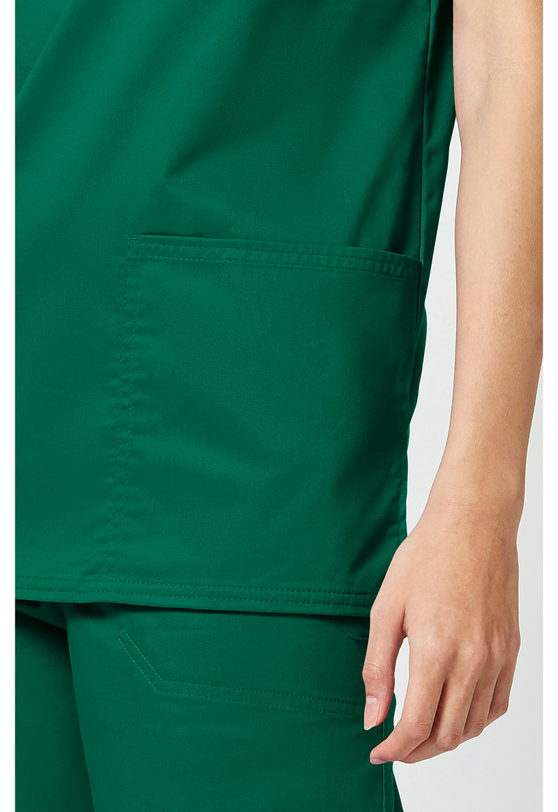 hunter green - Unisex V-Neck Top (View 4)