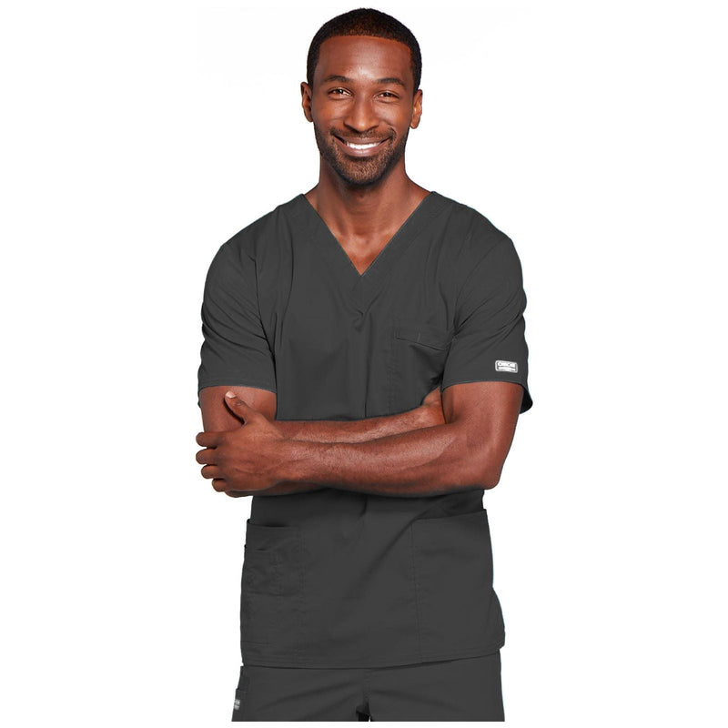 pewter - Unisex V-Neck Top
