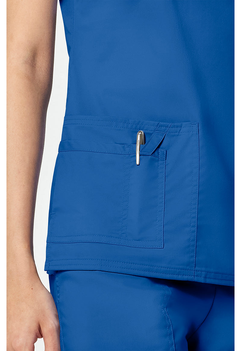 Royal - V-Neck Top (View 3)