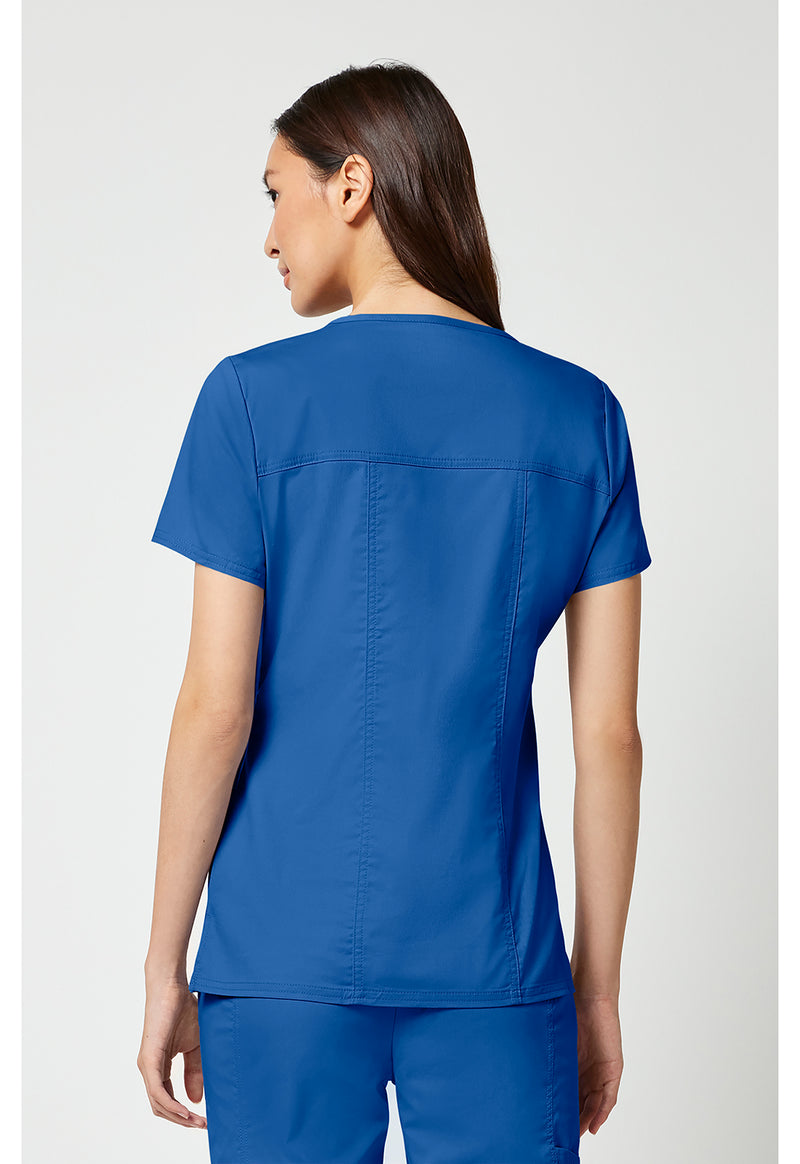 Royal - V-Neck Top (Back)