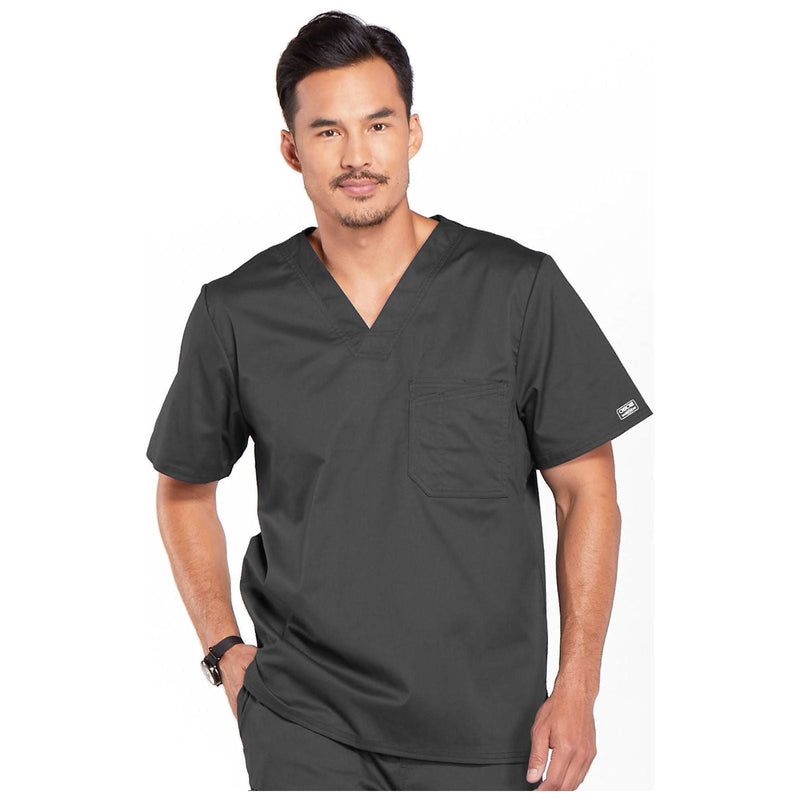 pewter - Men's Tuckable V-Neck Top