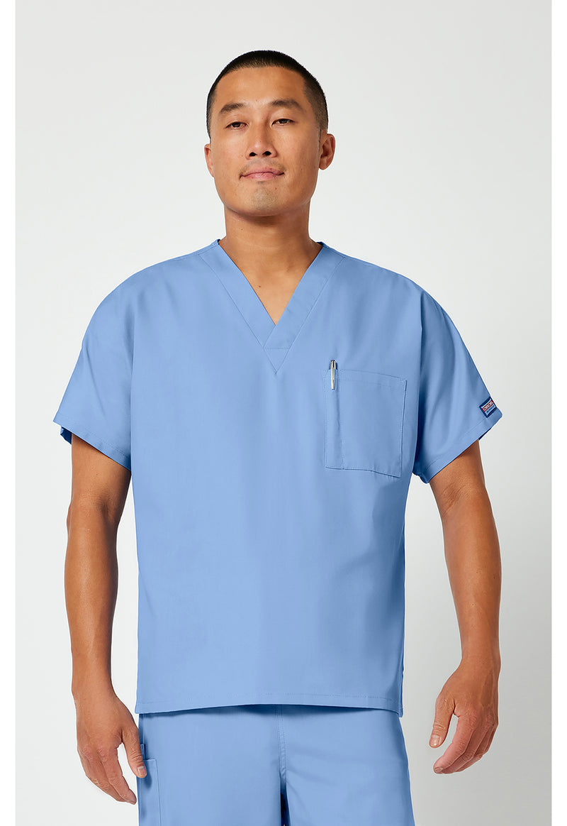 Ciel - Cherokee WW Originals Unisex Scrub Top - Front View