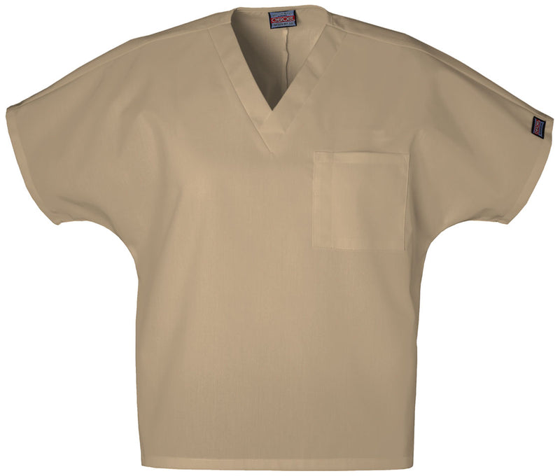 Dark Khaki - Unisex V-Neck Tunic
