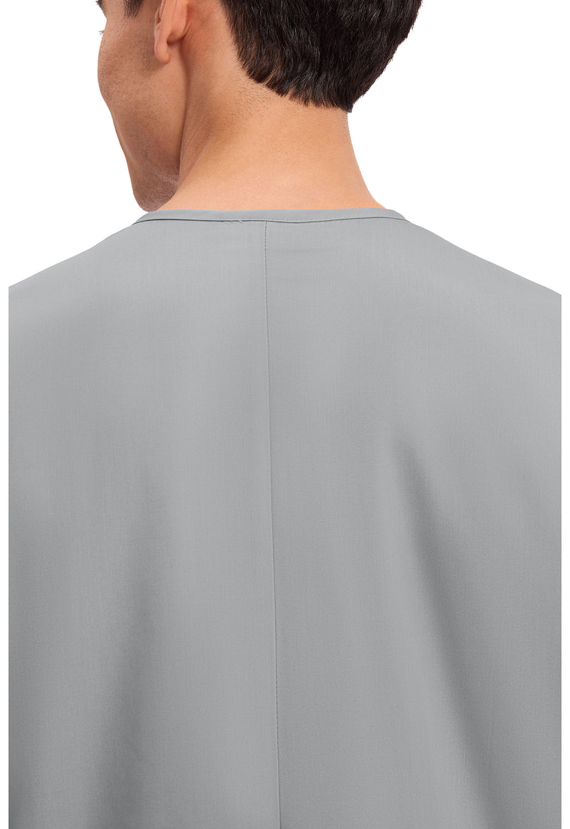 Grey - Unisex V-Neck Tunic (View 2)