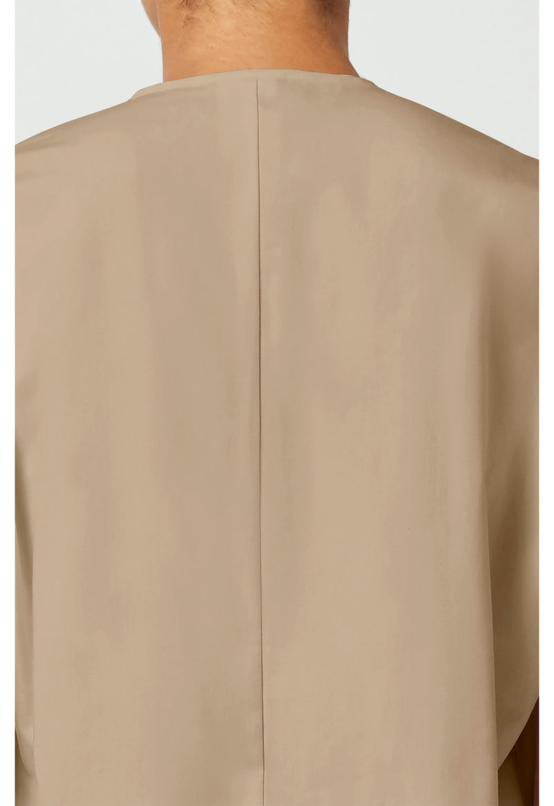 Khaki - Unisex V-Neck Tunic (View 4)