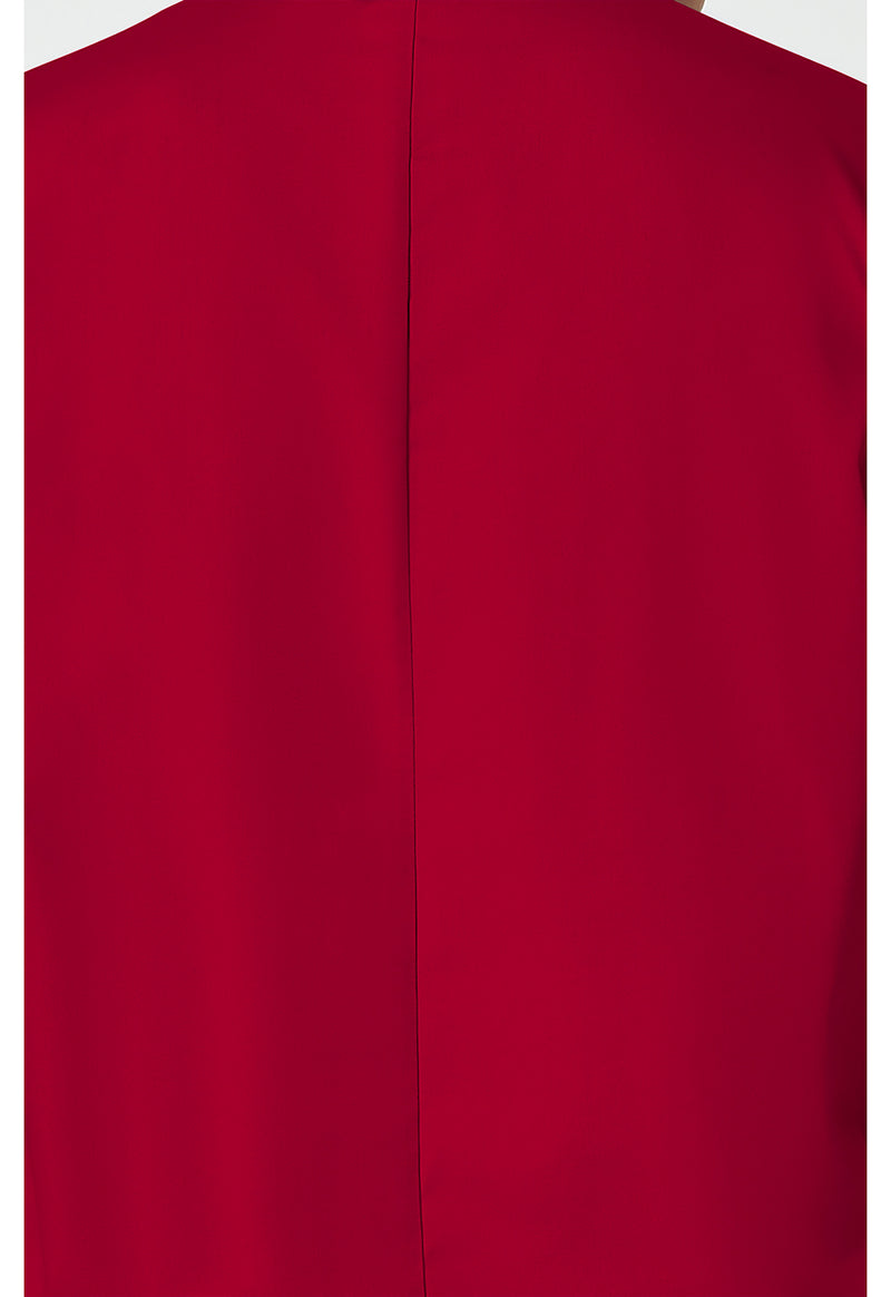 Red - Unisex V-Neck Tunic (View 4)