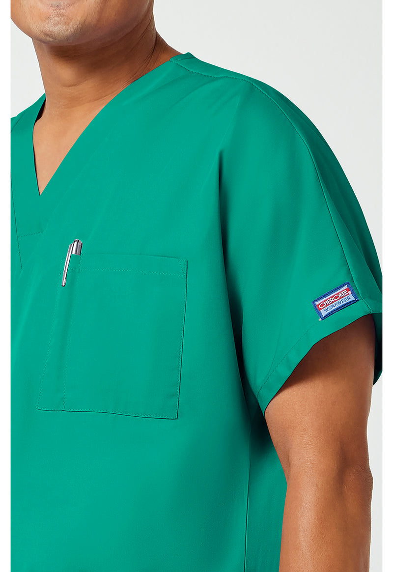 Surgical Green - Unisex V-Neck Tunic (View 3)