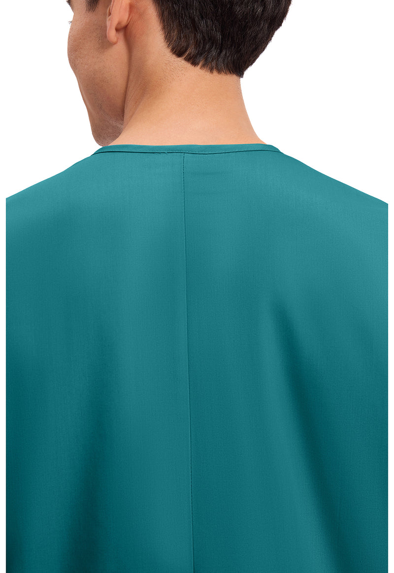 Teal Blue - Unisex V-Neck Tunic (View 2)