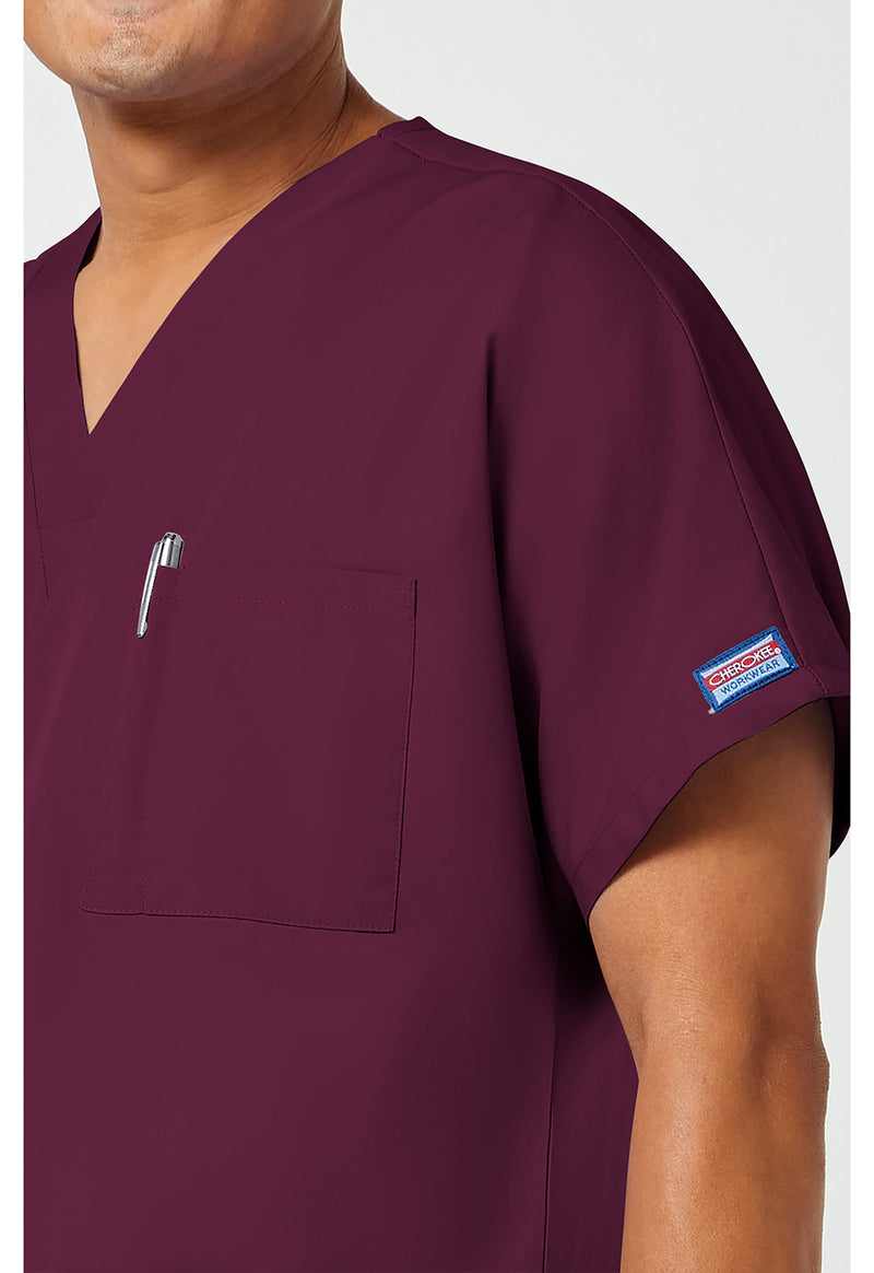 Wine - Unisex V-Neck Tunic (View 3)