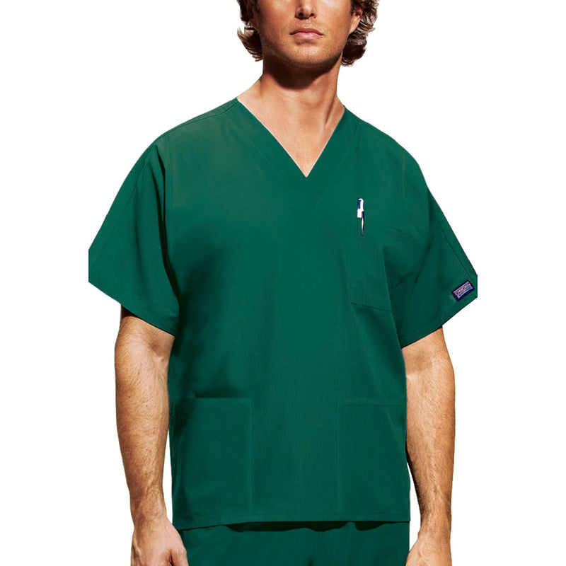 hunter green - Unisex V-Neck Top