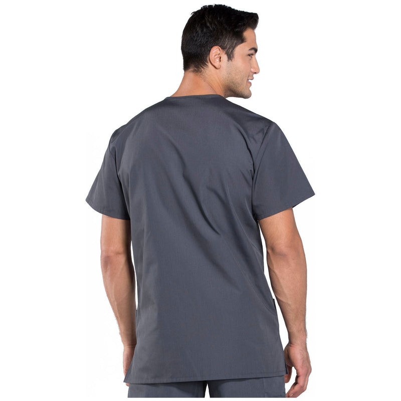 pewter - Unisex V-Neck Top