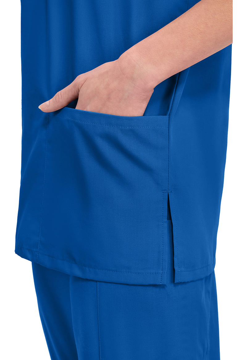 Royal - Unisex V-Neck Scrub Top (View 3)