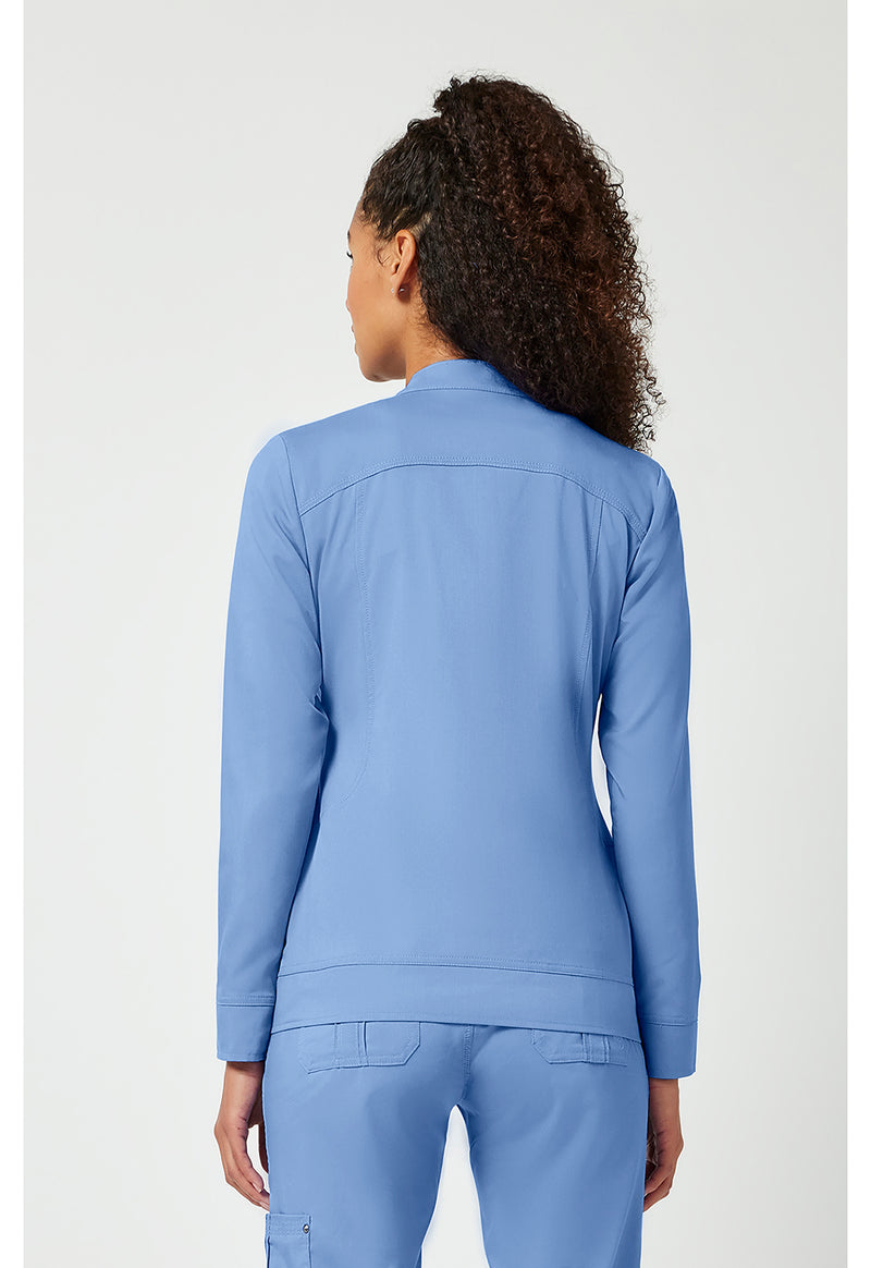 CEIL - Healing Hands Purple Label Women Scrub Jacket - Back View
