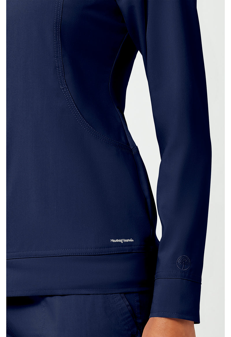 Navy - Women's Dakota Scrub Jacket (View 4)