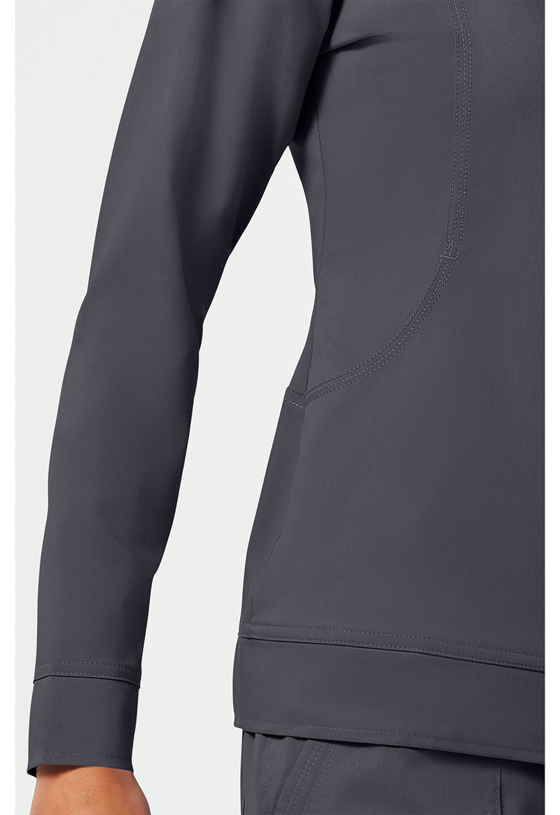 Pewter - Women's Dakota Scrub Jacket (View 3)