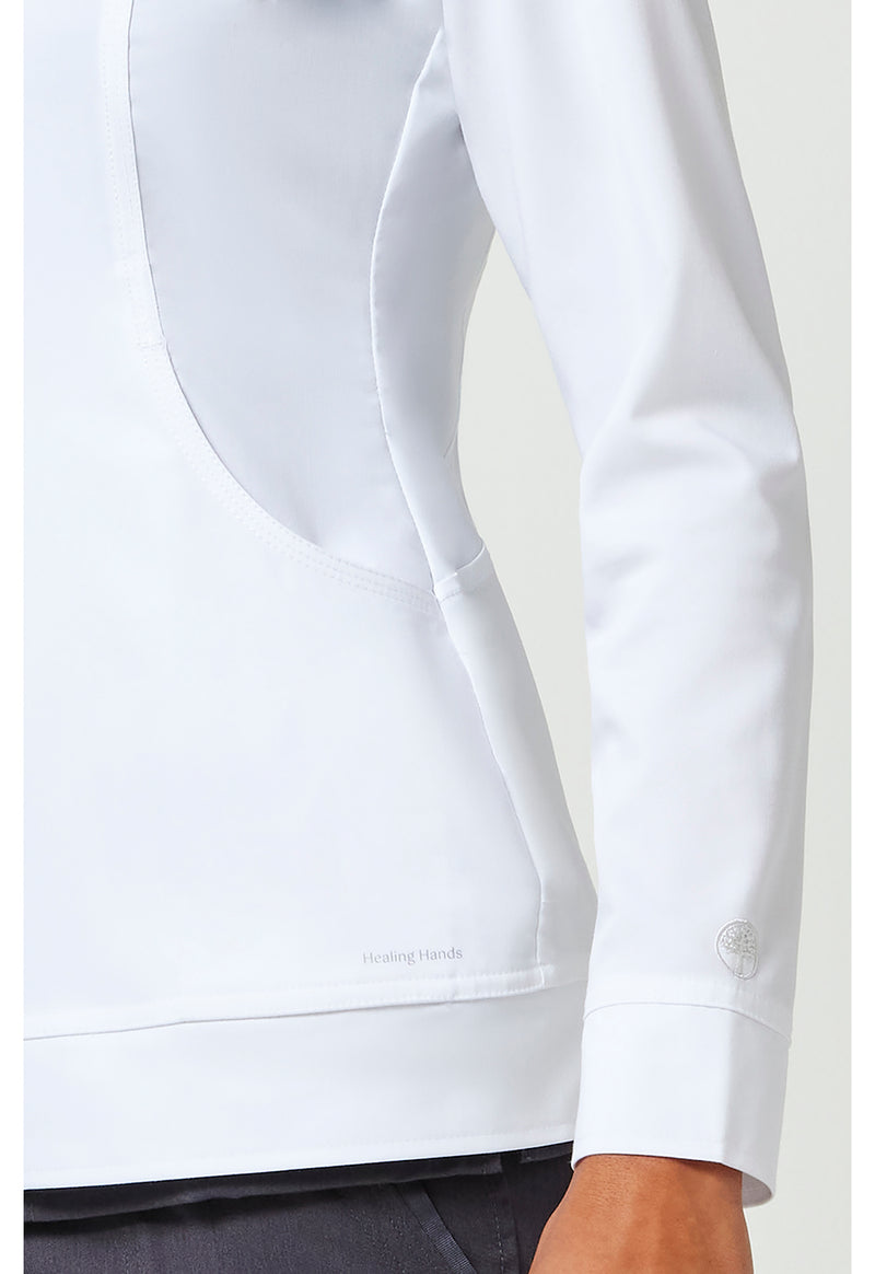 WHITE - Women's Dakota Scrub Jacket (View 4)