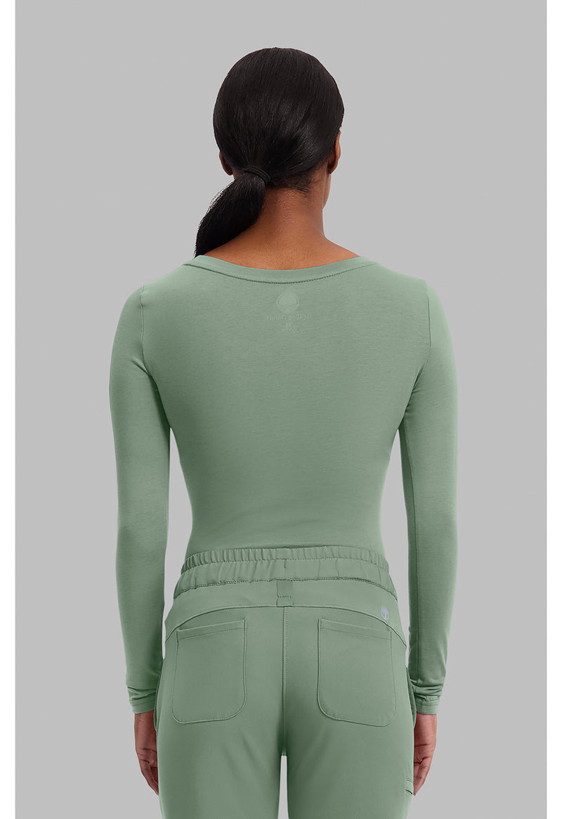 Acadia Green - Melissa Top (Back)
