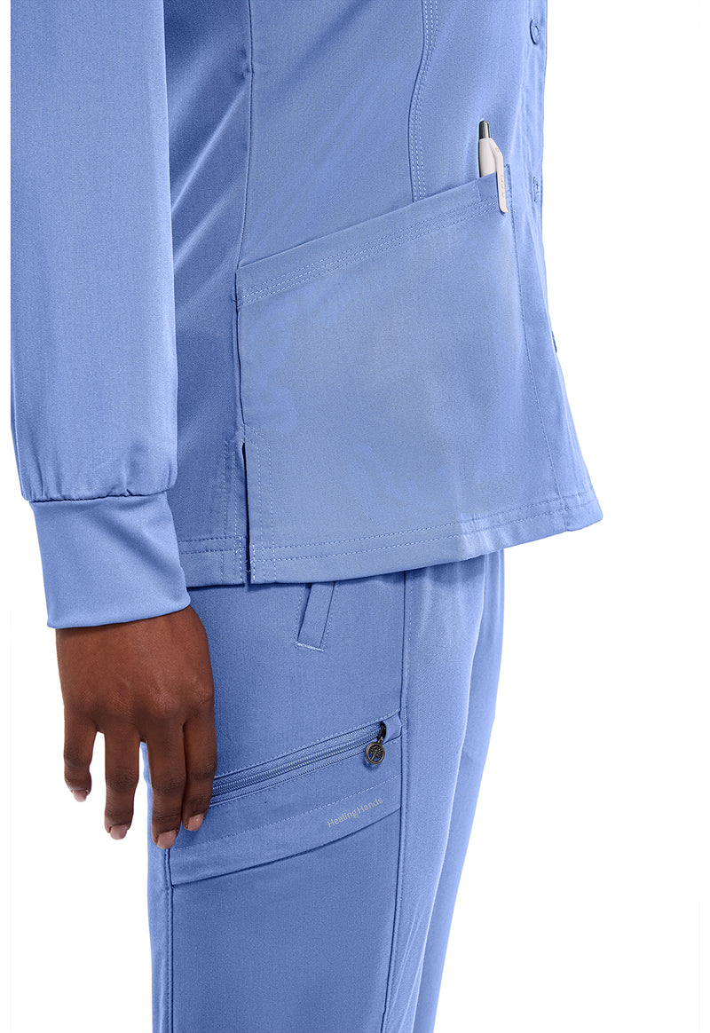 CEIL - Women's Daisy Scrub Jacket (View 3)