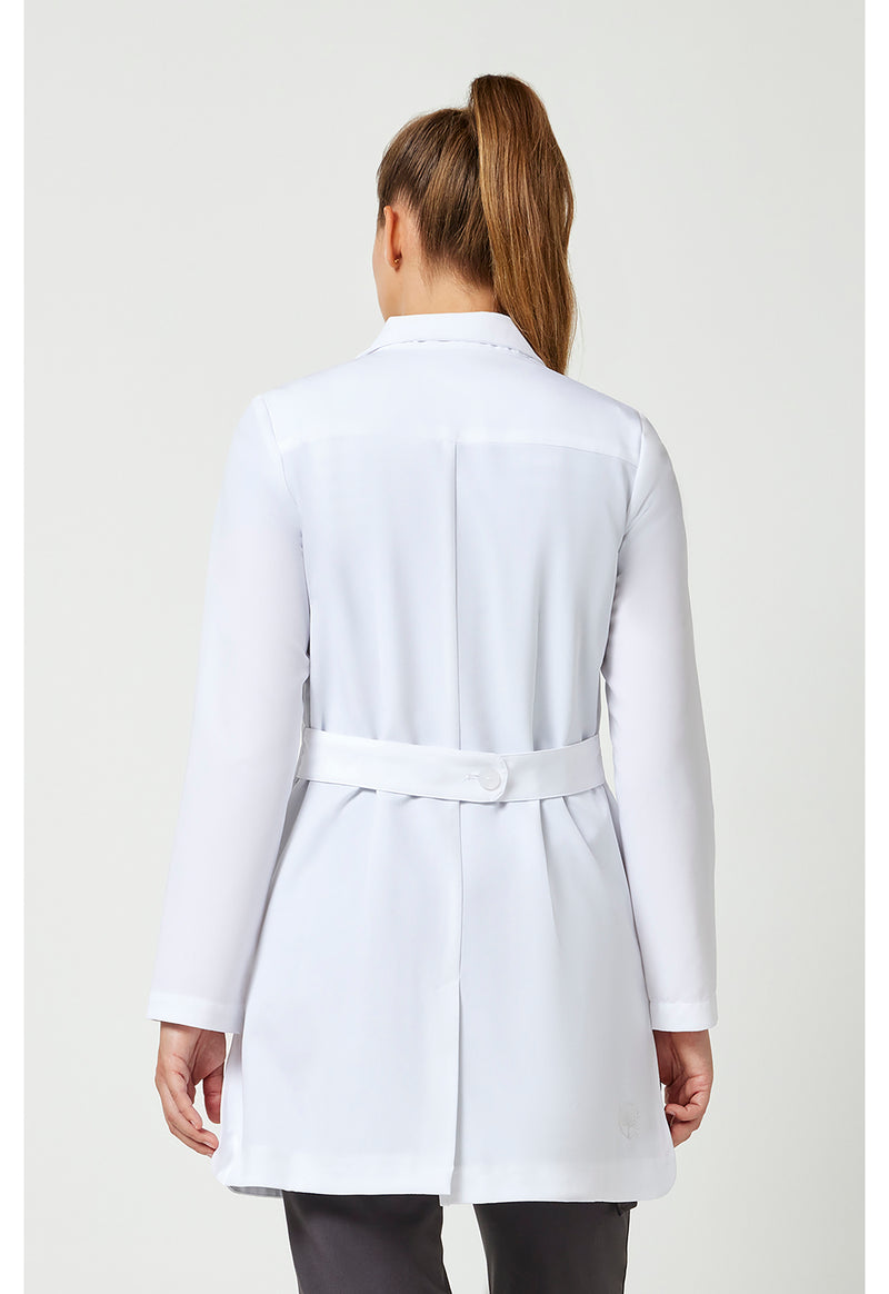 white - Fiona Labcoat (Back)
