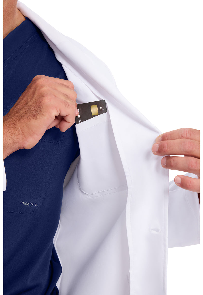 white - Leo Labcoat (View 2)