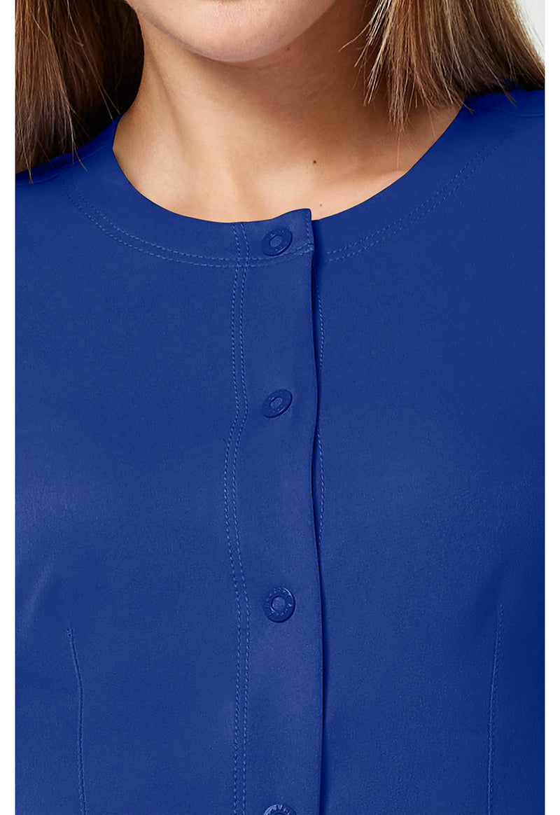 Galaxy Blue - Women's Megan Scrub Jacket (View 2)