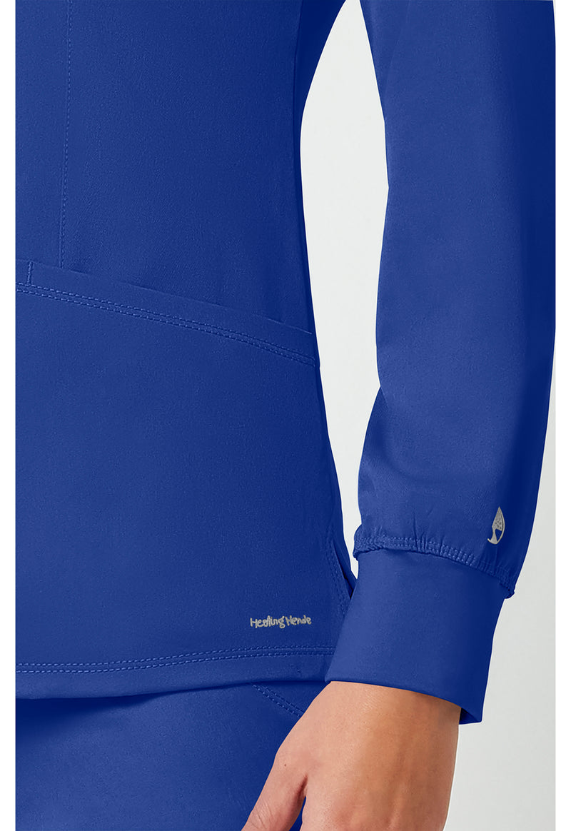 Galaxy Blue - Women's Megan Scrub Jacket (View 4)