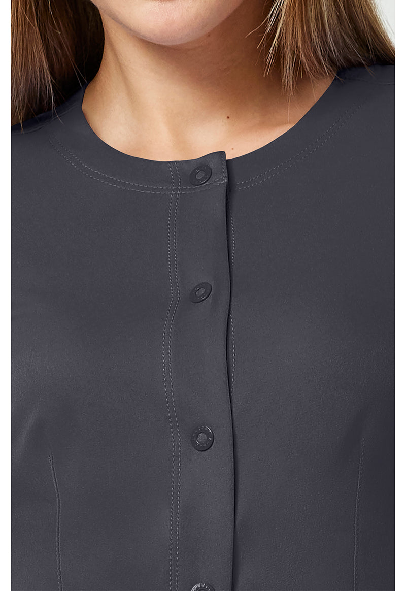 Pewter - Women's Megan Scrub Jacket (View 2)