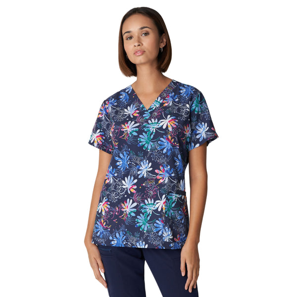 Women's Print Scrub Top
