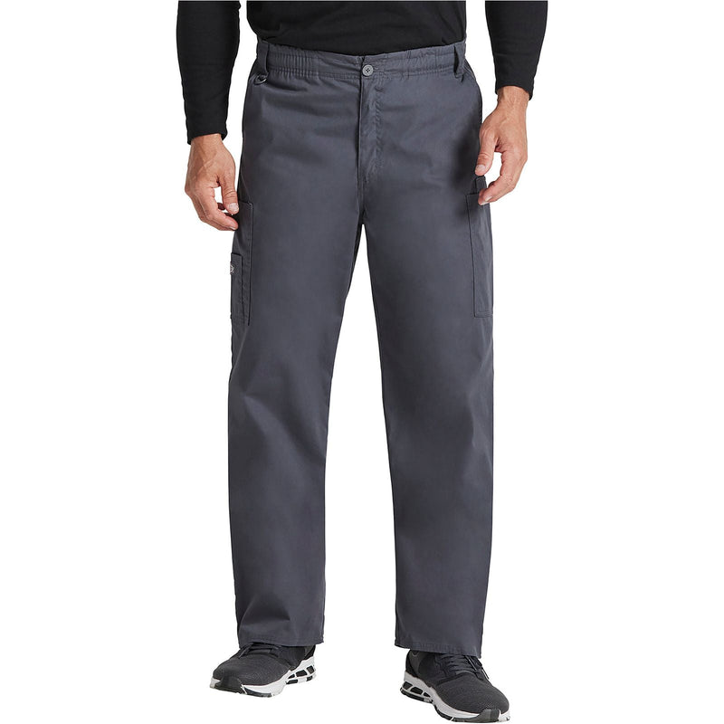 pewter - Men's Zip Fly Pull-On Pant