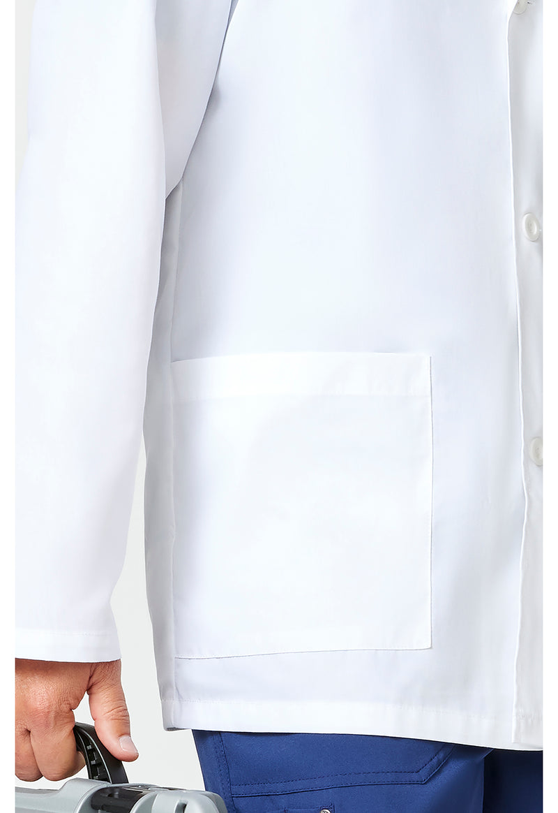 white - 31" Men's Consultation Lab Coat (View 3)