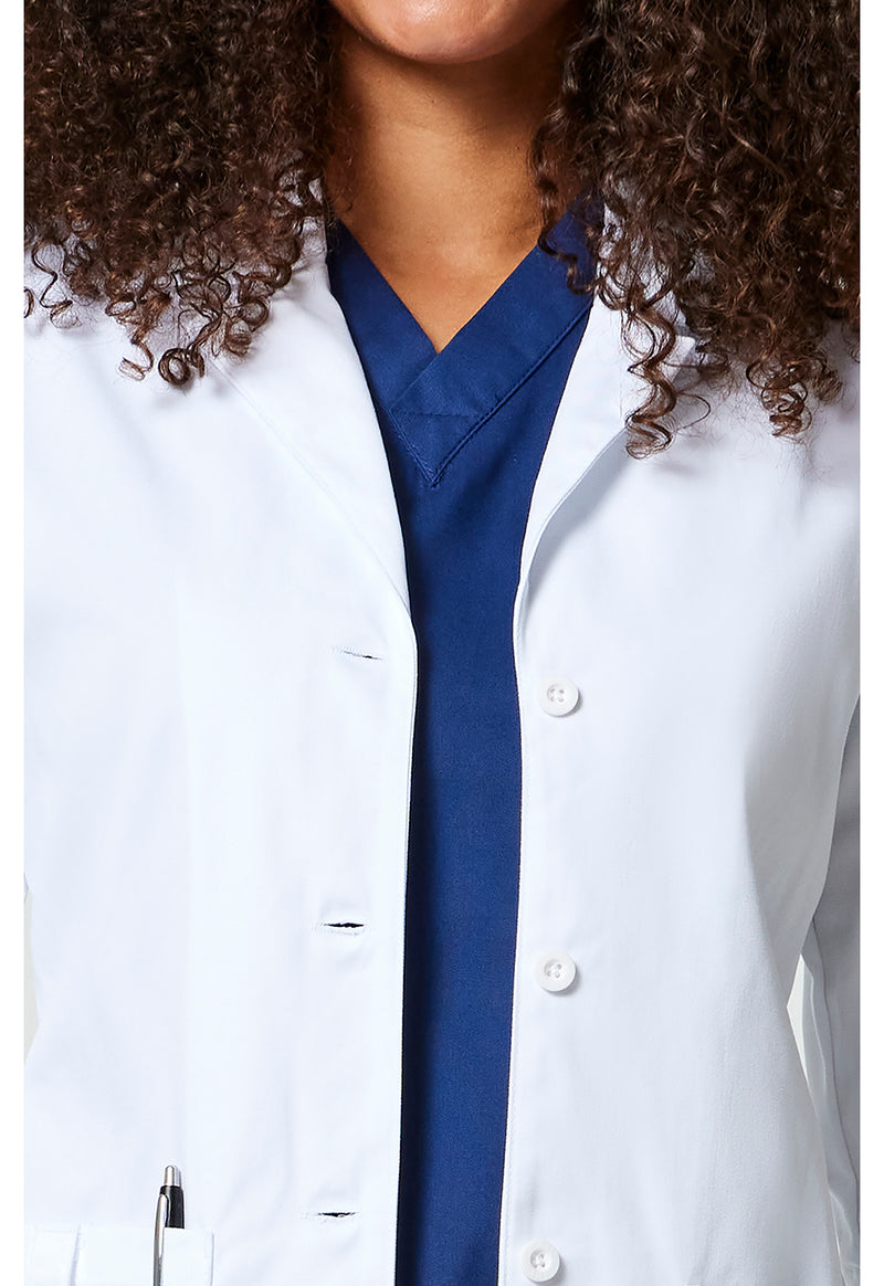 white - 30" Consultation Lab Coat (View 2)