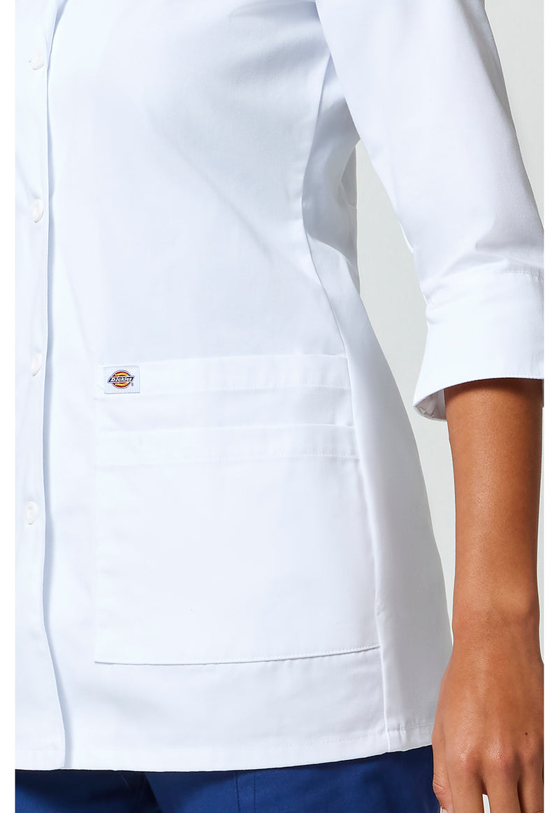 white - 30" Consultation Lab Coat (View 4)