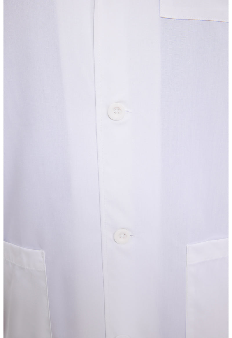 white - 40" Unisex Lab Coat (View 3)