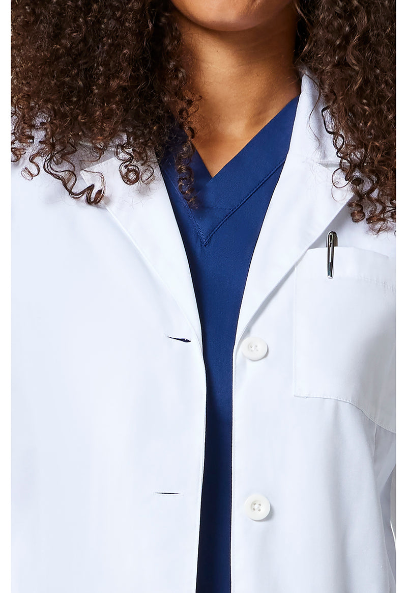 white - 28" Consultation Lab Coat (View 2)
