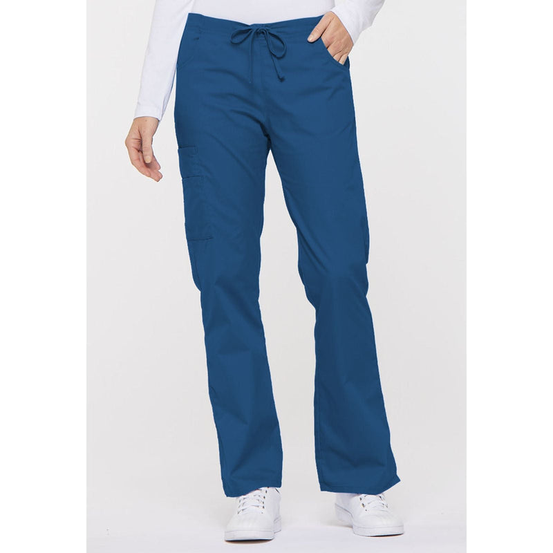 royal - Mid Rise Drawstring Cargo Pant