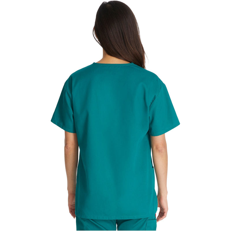 hunter green - V-Neck Top